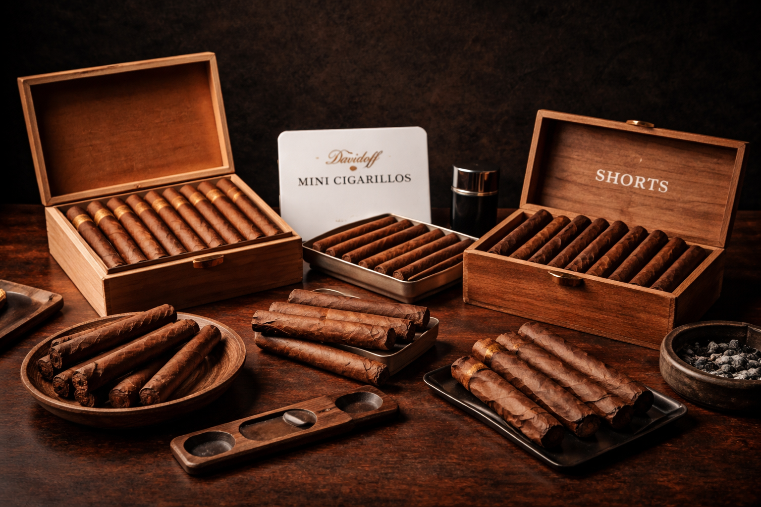 MINIS, SHORTS AND CIGARILLOS