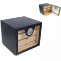 CIGAR HUMIDOR – BLACK CABINET 4 DRAWER