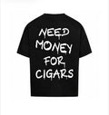 BRANDED SHORT SLEEVE T-SHIRT - MONEY FOR CIGARS